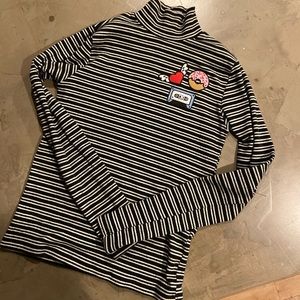 Cute and comfy Zara mock neck